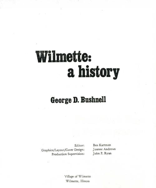 Wilmette Family History