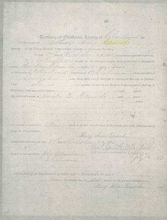 Crumbo Government Documents