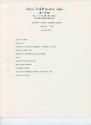 1981 Business Committee Meeting Agendas