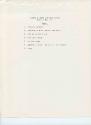 1982 Business Committee Meeting Agendas